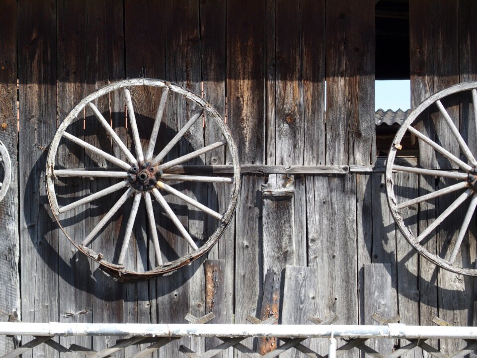 Old scale log cabin