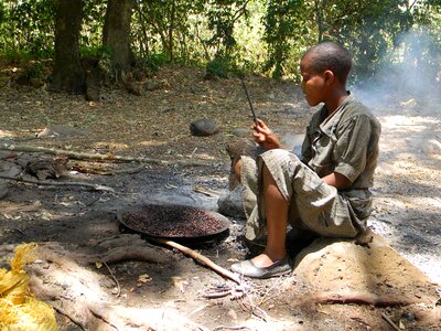 Ethiopia skin color happy