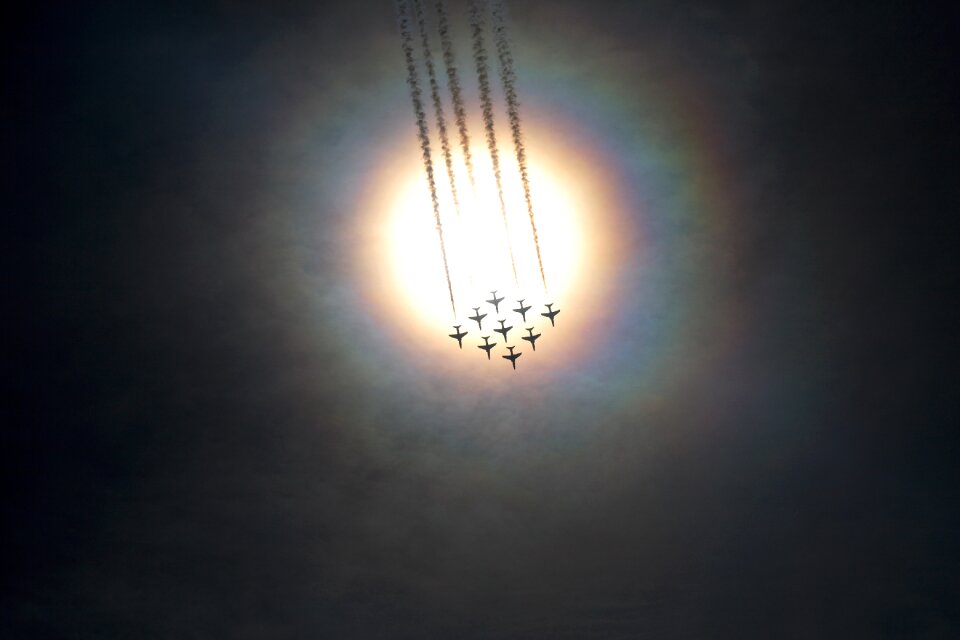 Display airplane jet