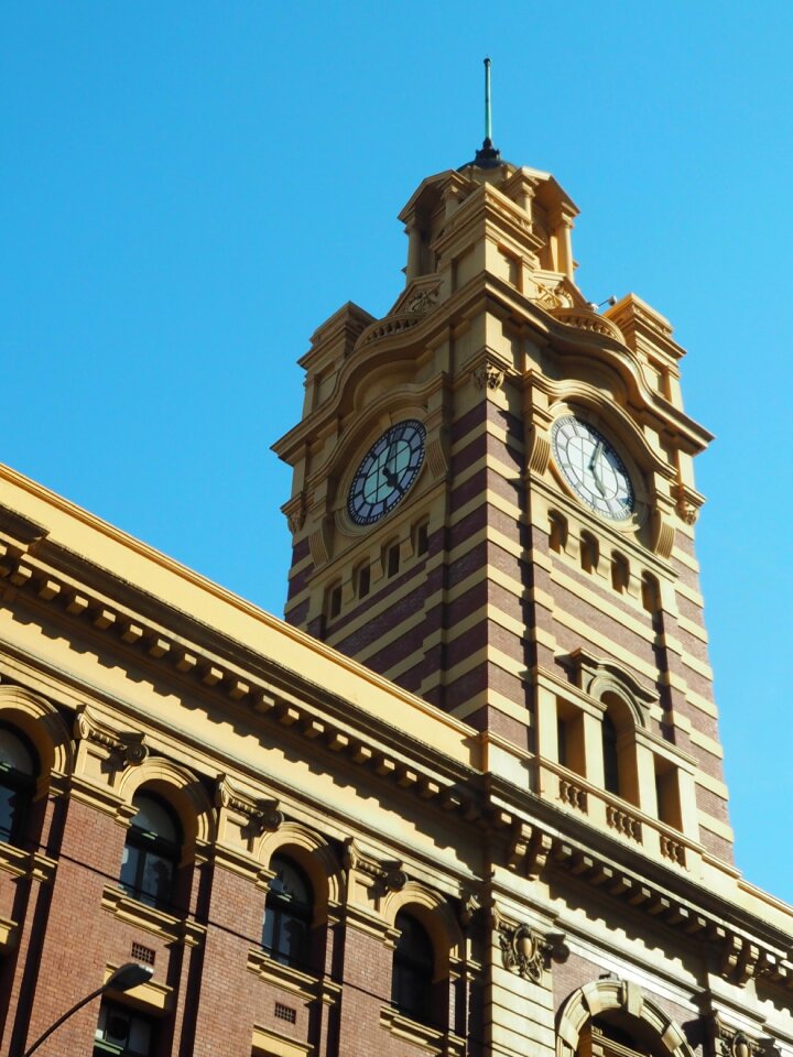 Flinders street train station flinders street train