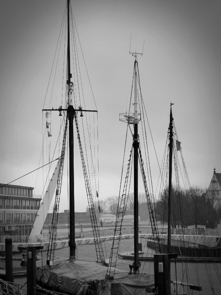 Sailing vessel boat port photo