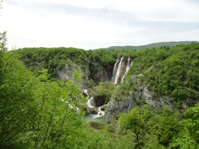 Plitvice waterfall nature photo