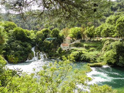 National park croatia natural water