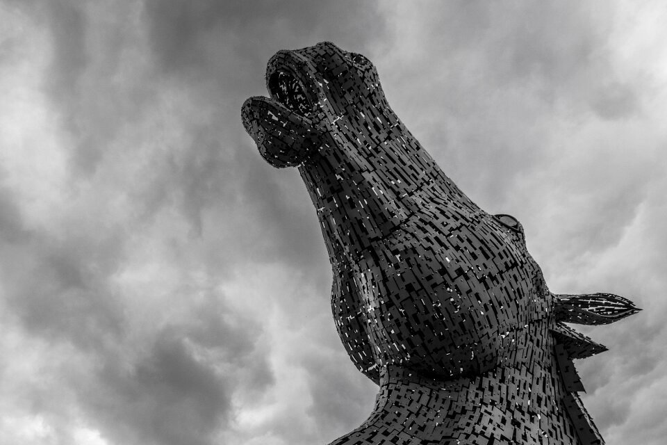 Sculpture equine horse
