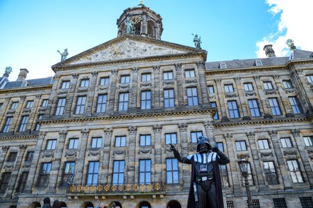 Starwars darth vader building photo