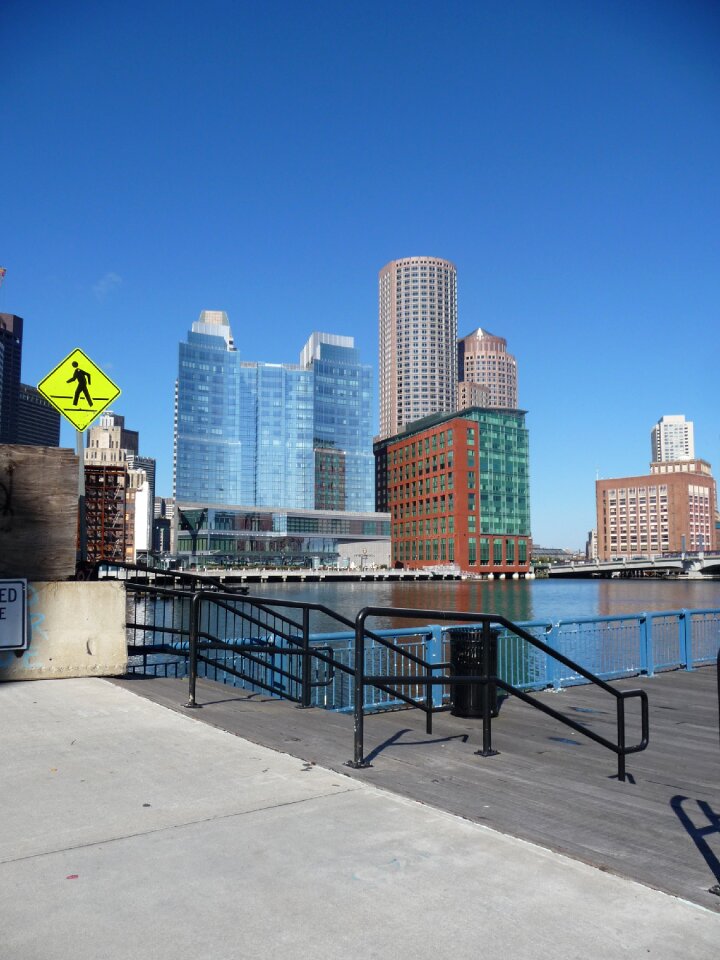 Usa skyscrapers water