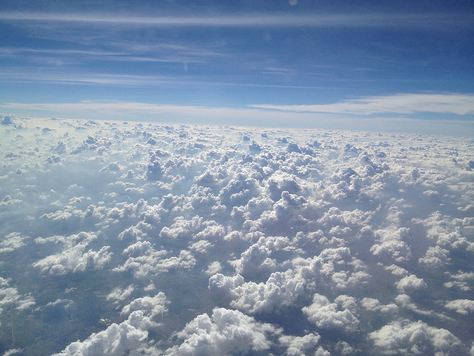 Airplane nature beautiful