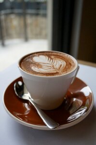 Cup of coffee cappuccino photo