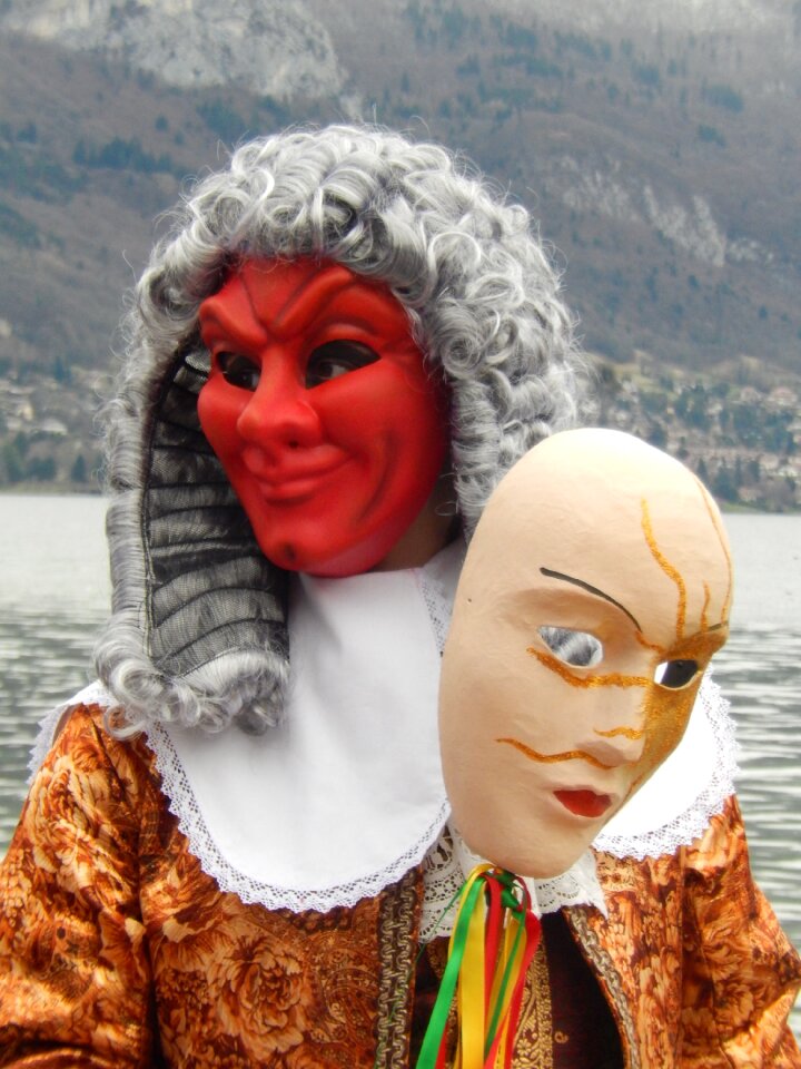Mask carnival annecy disguise