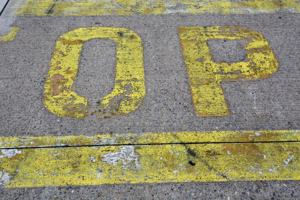 Taxi mark restricted area