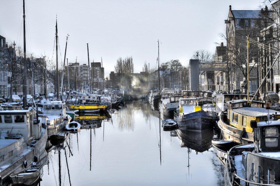Tourism boats hdr