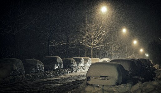 Finland night street
