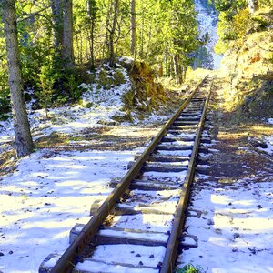 Pathways train tracks old