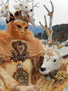 Mask disguise carnival annecy photo