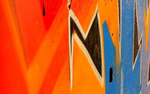 Downtown color orange