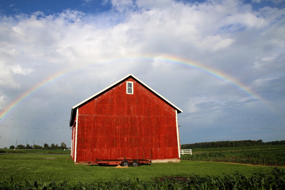 Old barn barn back rustic barn photo