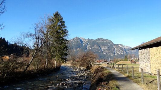 Alps people landscape