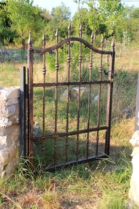 Old garden iron