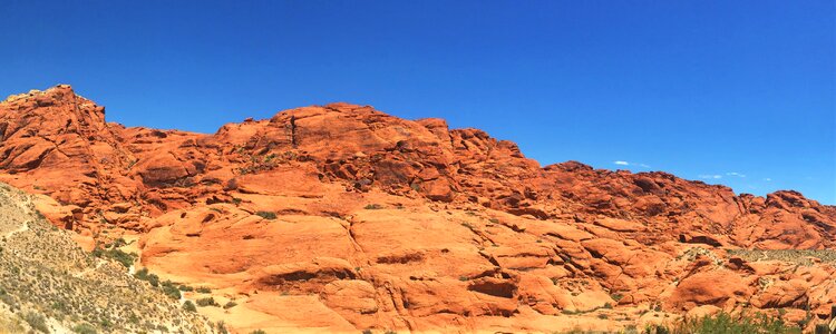 Landscape red scenic