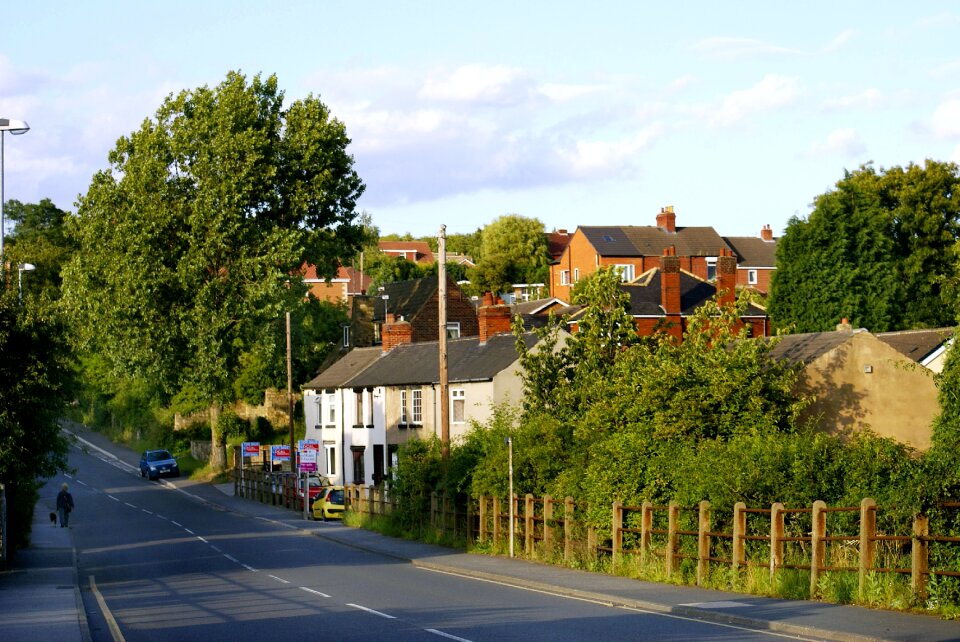 Buildings little town south elmsall