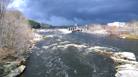 Hydro-electric dam photo
