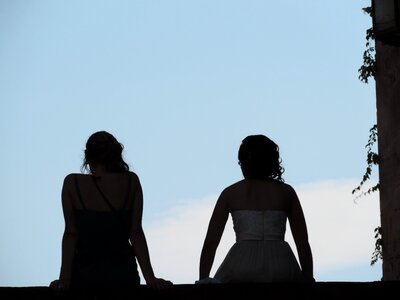 Friends together friendship
