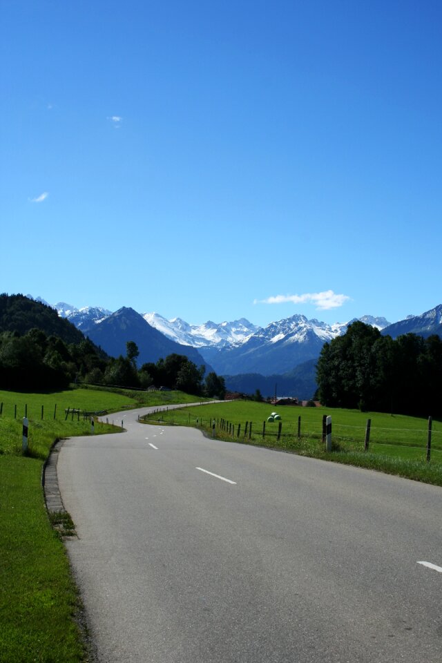 Landscape panorama allgäu alps