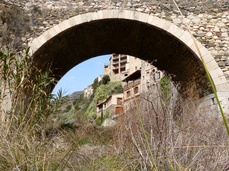 Landscape roman bridge priorat