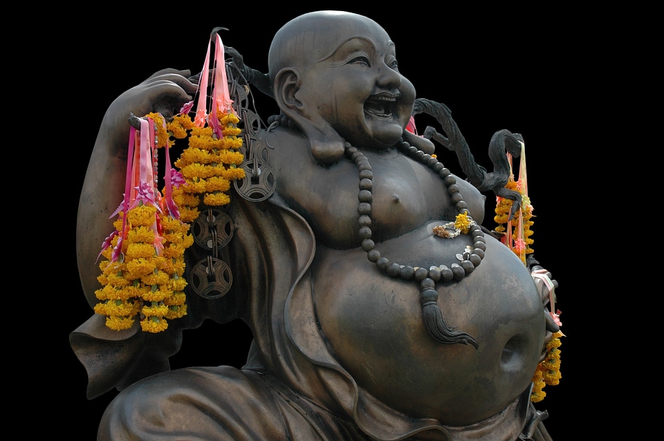 Look forward obese bronze
