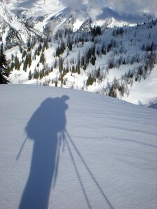 Ski scenic wilderness photo