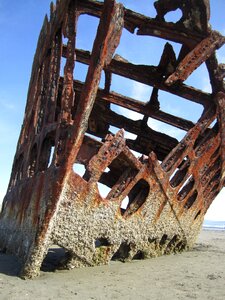 Wreck sea ocean photo