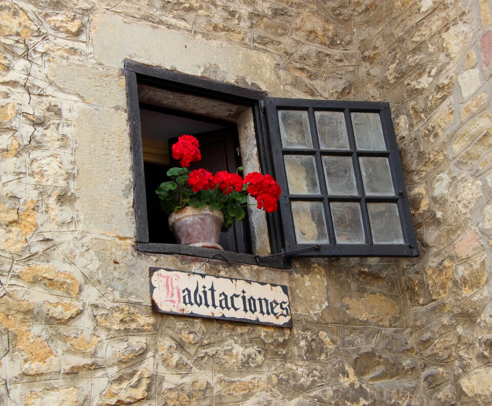 Shield still life natural stone wall