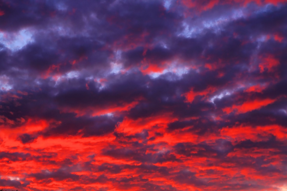 Afterglow colorful artistically