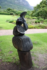 Botanical garden figure sculpture