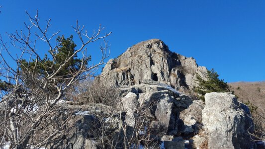Climbing nature landscape