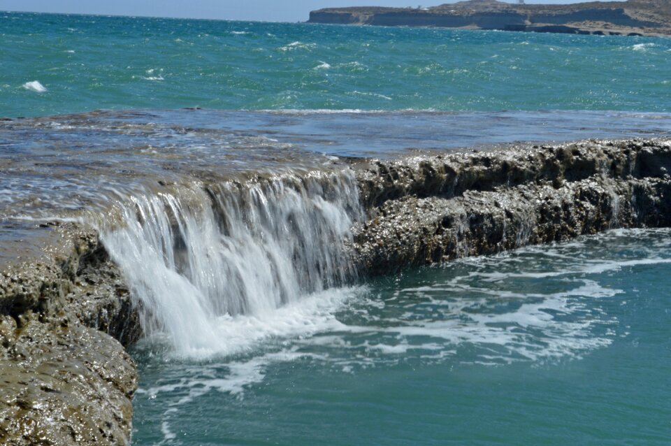Nature sea landscape