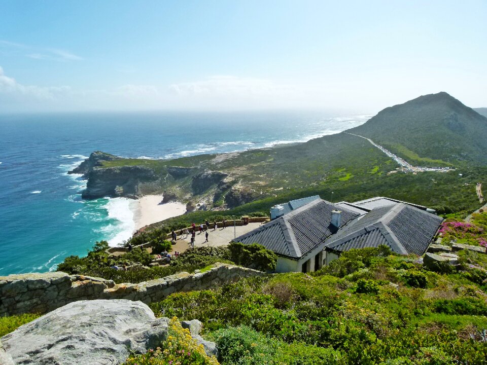 Green ocean bay