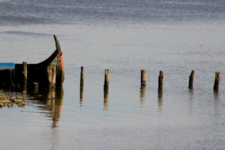 Boat river water photo