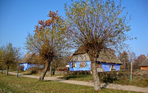 Cottage country rural architecture poland village photo