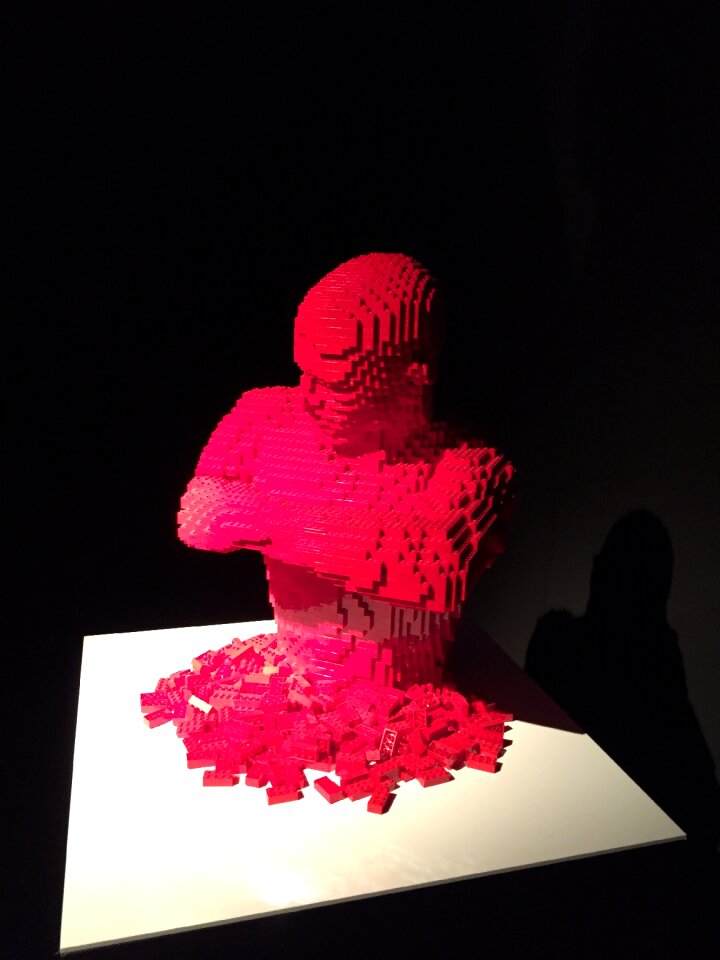 Sculpture art upper body