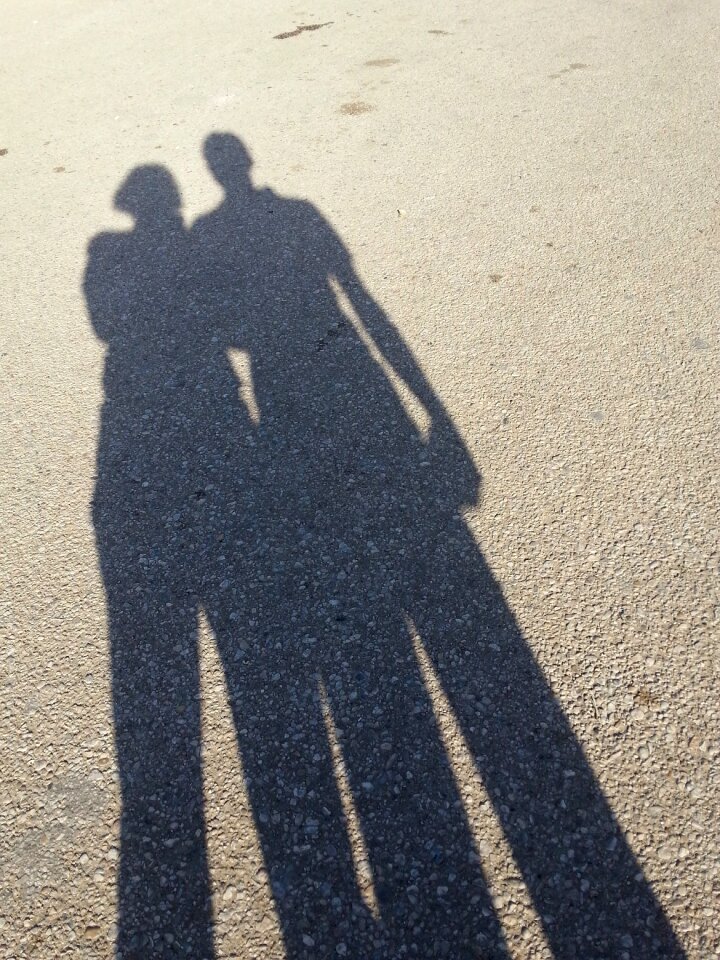 Together love silhouette