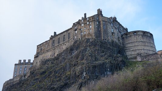 Castle united kingdom edinburgh photo