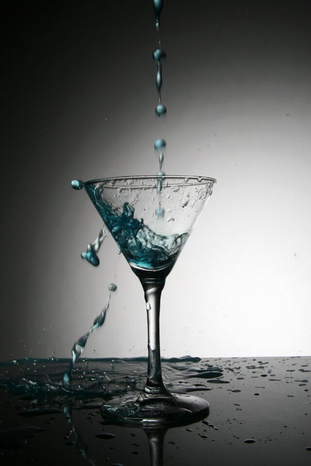 Water black wines