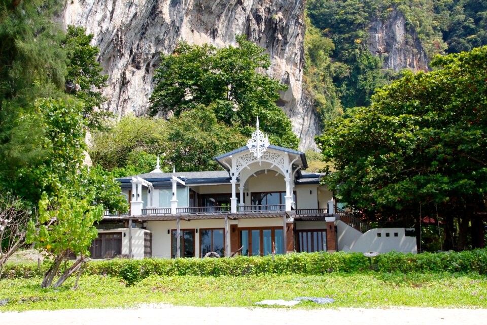 Building architecture manor house