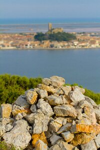 Stones landscape historic town