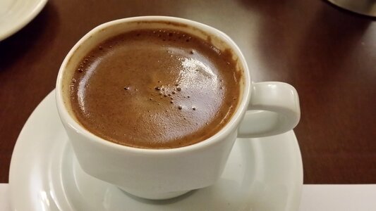 Cafe cup greek coffee