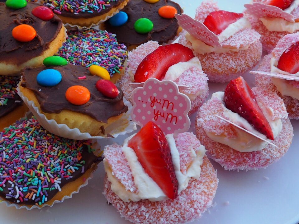 Sprinkles smarties butterfly