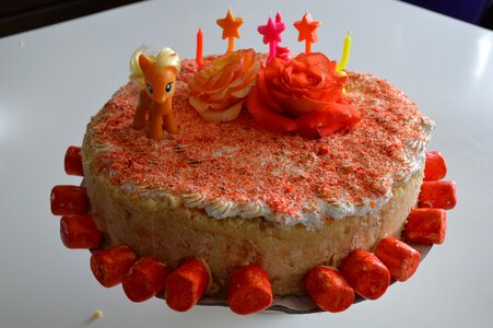 Birthday cake sugar