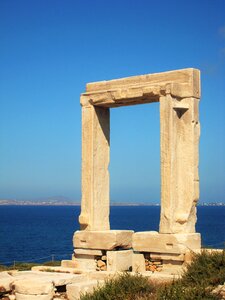 Ancient city greece cyclades