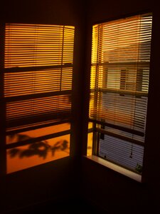 Window view warm scenery